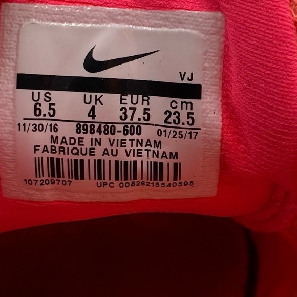 Women's Neon Ombre NIKE FLEX TR 7 Sneakers Shoes 898480-600 Sz 6.5 - Picture 5 of 6